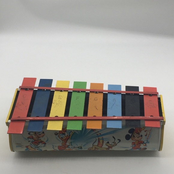 Disney vintage metal xylophone tudor metal - Picture 9 of 9